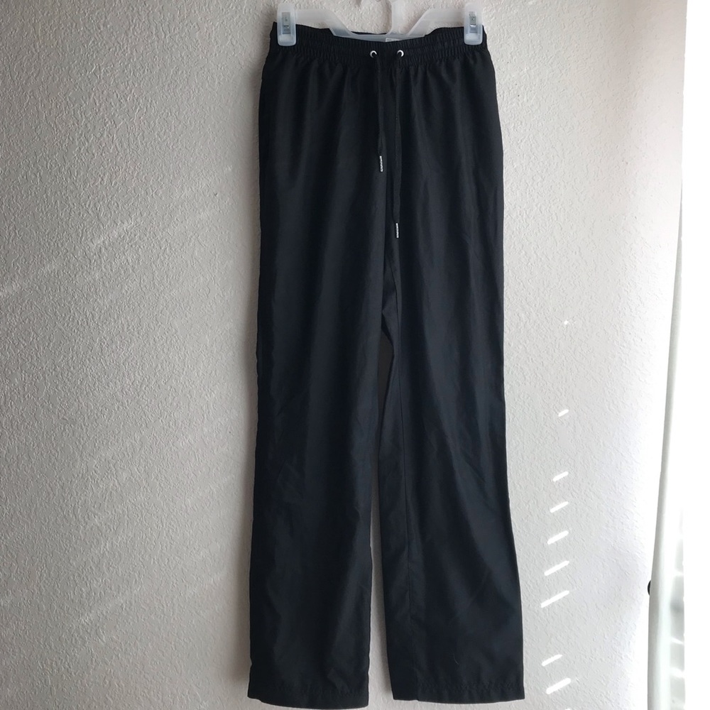 Reebok Black Dri fit Wide leg Sweat Pants Size XS